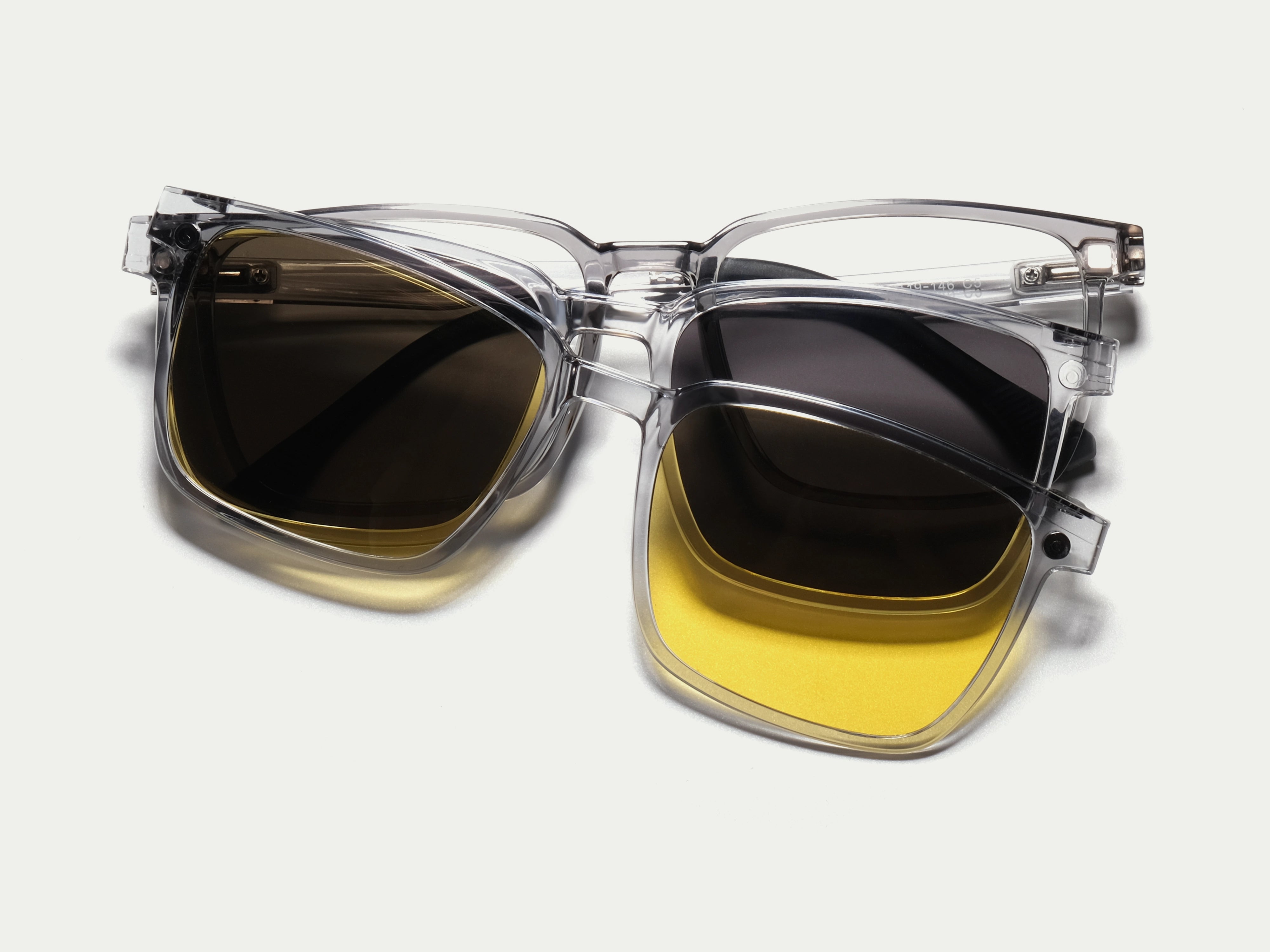 TR90 Rectangle Ford Magnetic Flip-up Clip-on Eyeglasses TR90 Rectangle Ford Magnetic Flip-up Clip-on Eyeglasses