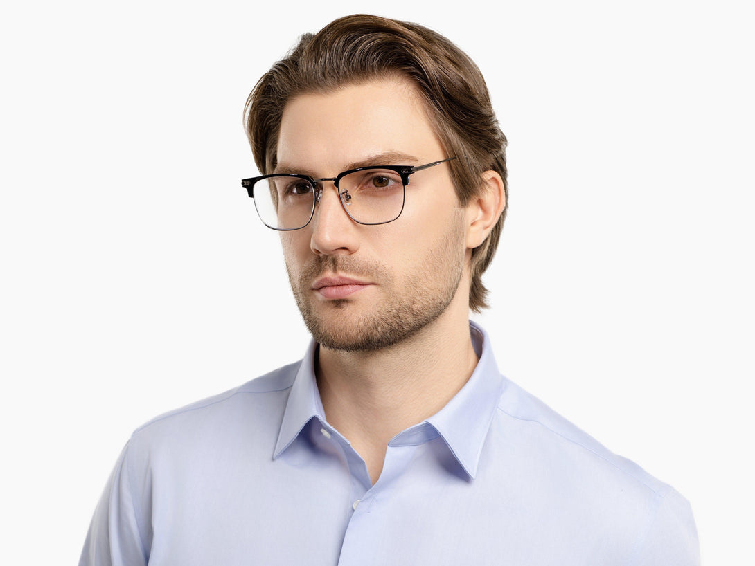 Flynn | Browline Retro-Vintage Glasses | ZanyLen 2025 Hottest