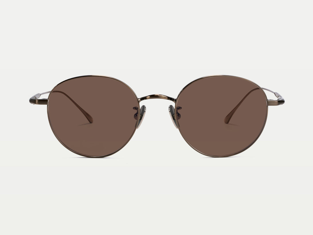 Addison | ZanyLen Stylish Thin Wire Round Tinted Sunglasses