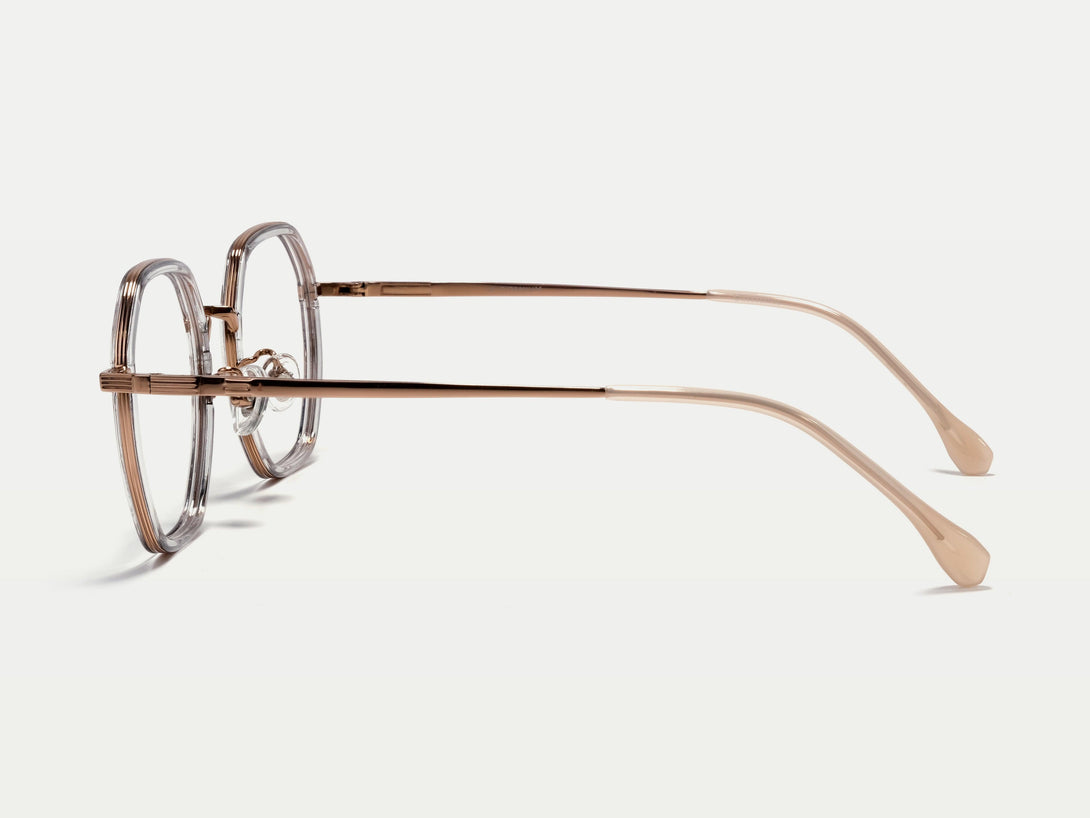 Ruby | Lightweight & Fashionable Geometric Crystal Eyeglasses