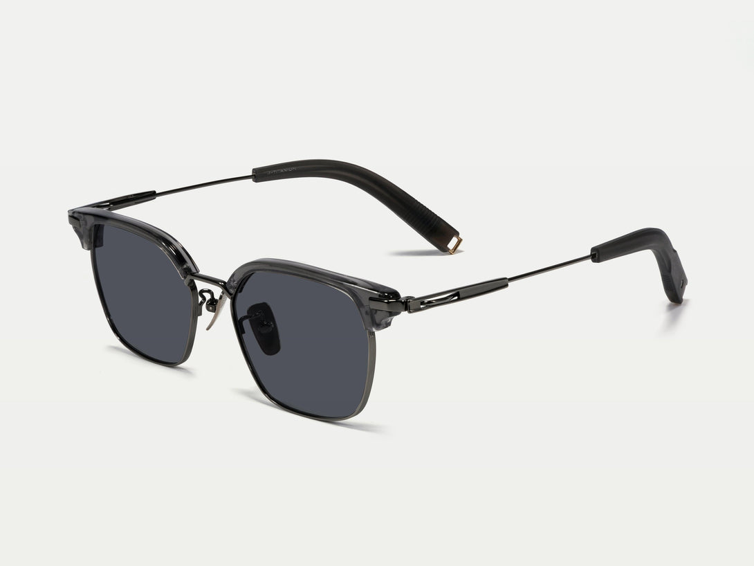 Lennox | ZanyLen Browline Retro-Vintage Polarized Sunglasses