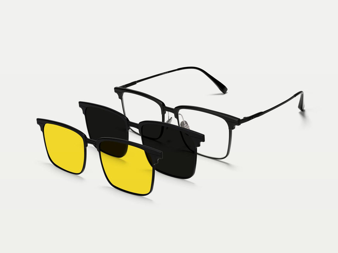 Alan | Magnetic Clip-on Glasses | ZanyLen New Arrival 2024