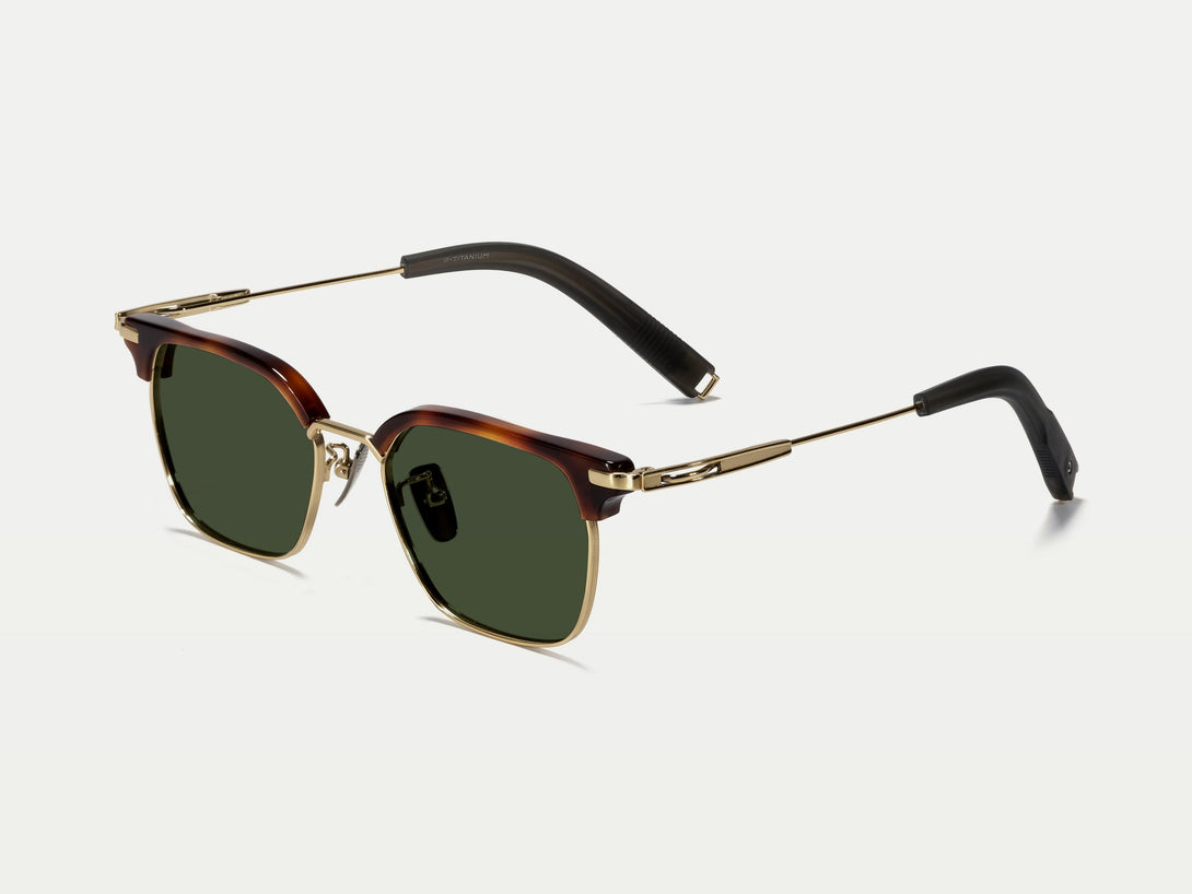 Lennox | ZanyLen Browline Retro-Vintage Polarized Sunglasses