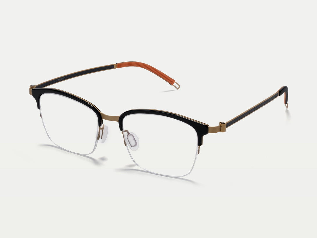 Parker | Superlight Semi-Rimless Screwless Eyeglasses