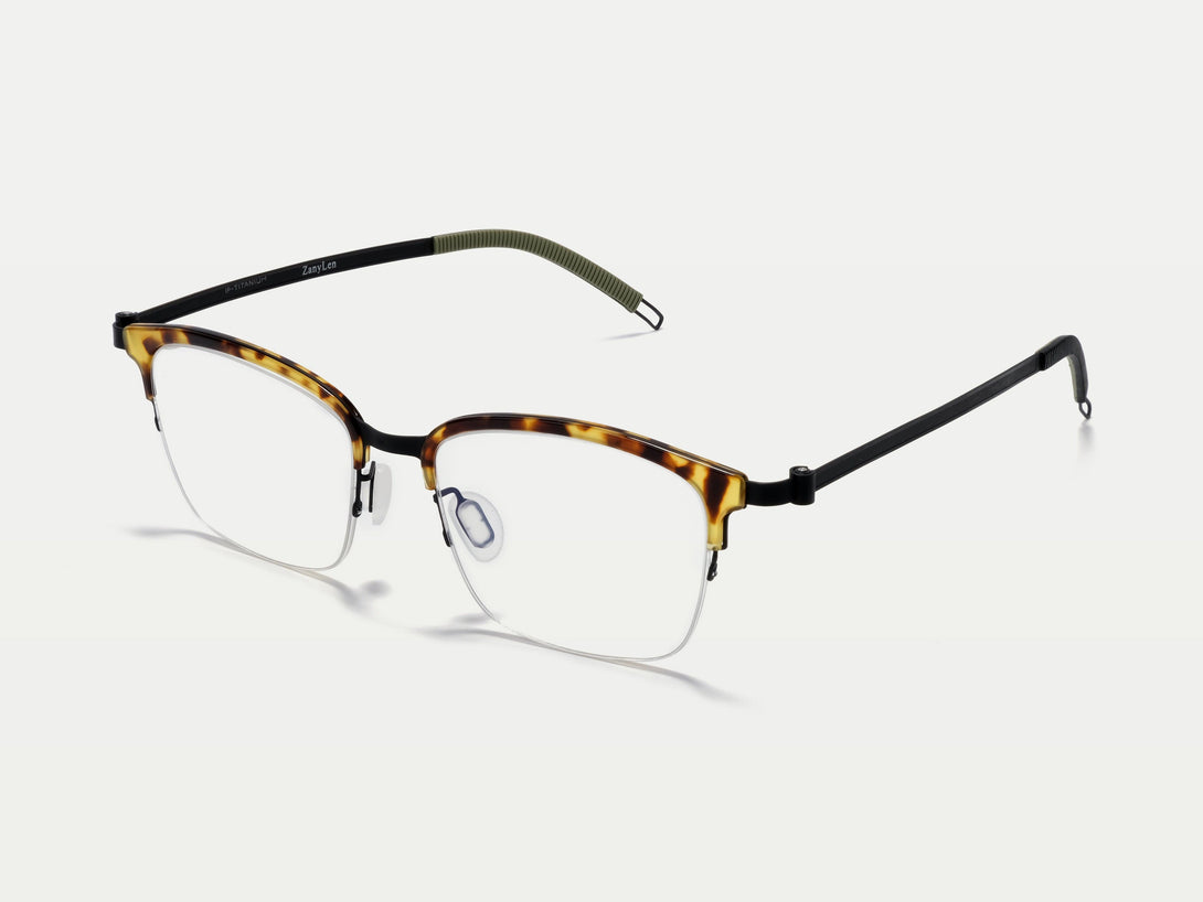 Parker | Superlight Semi-Rimless Screwless Eyeglasses