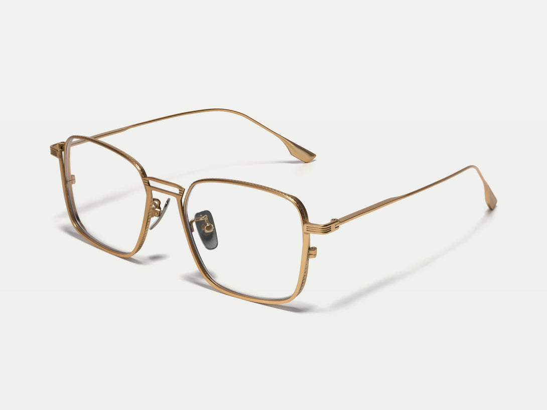 Noah | Classic ZanyLen Designed Large-sized Thin Wire Titanium Eyeglasses