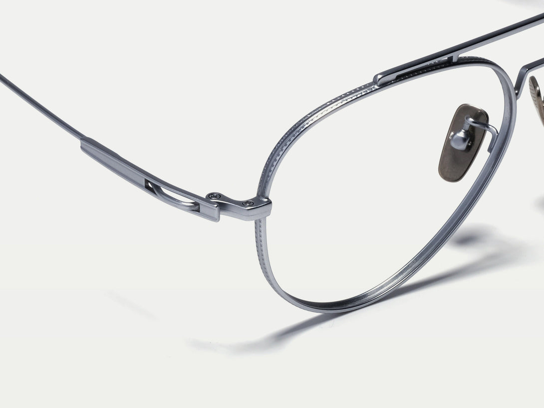 Johnson | Lightweight Thin Wire Titanium Eyeglasses | ZanyLen 2024 Hottest