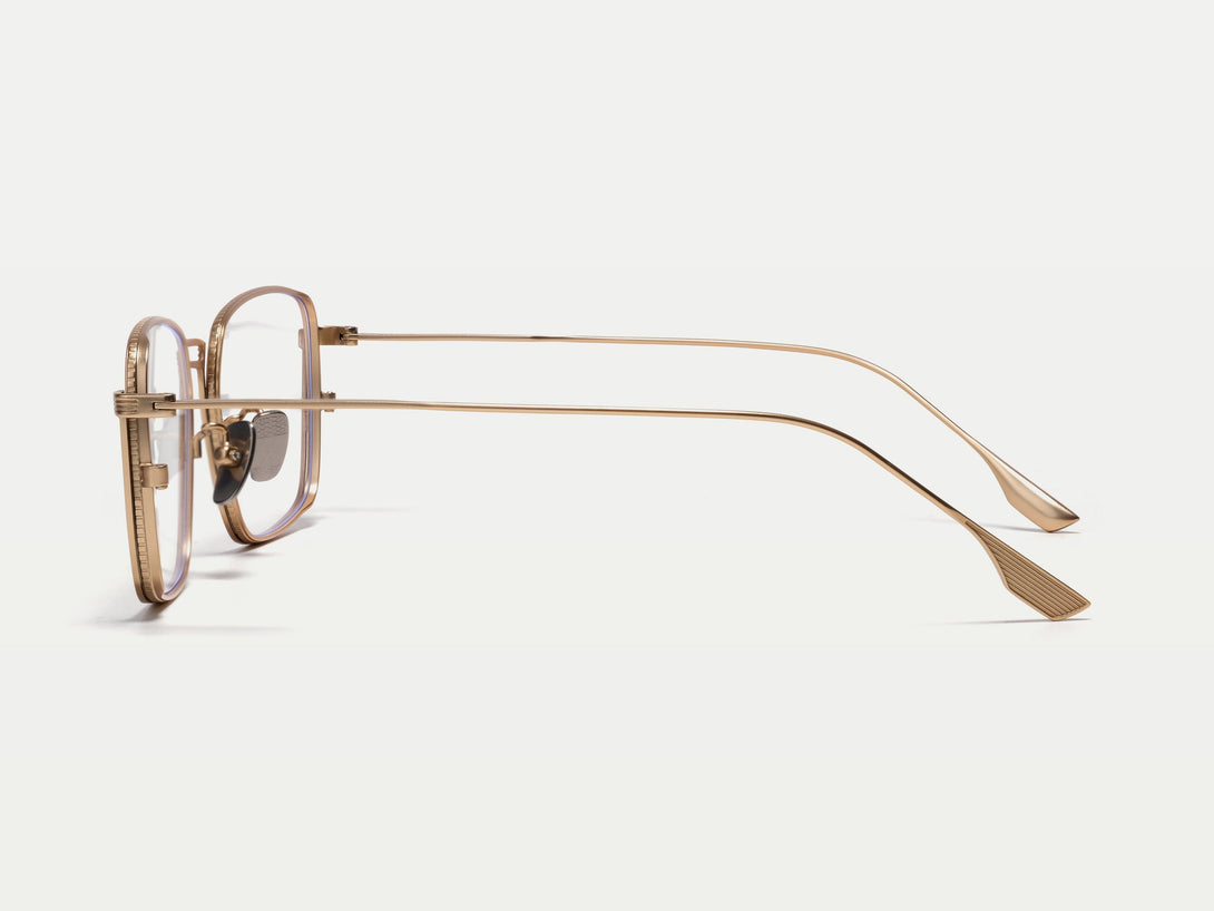 Noah | Classic ZanyLen Designed Large-sized Thin Wire Titanium Eyeglasses