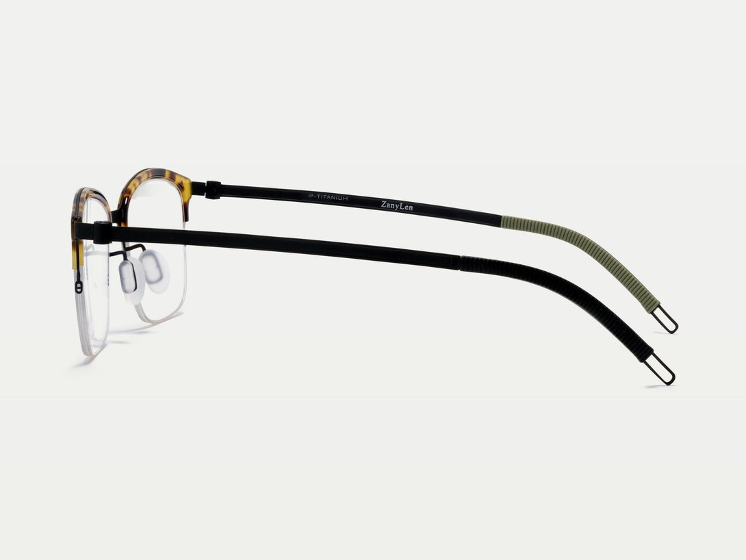 Parker | Superlight Semi-Rimless Screwless Eyeglasses