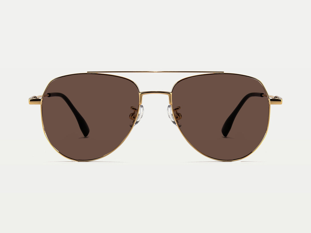 Ogden | Trendy Aviator Thin Wire Polarized Sunglasses | 2024 New Arrival