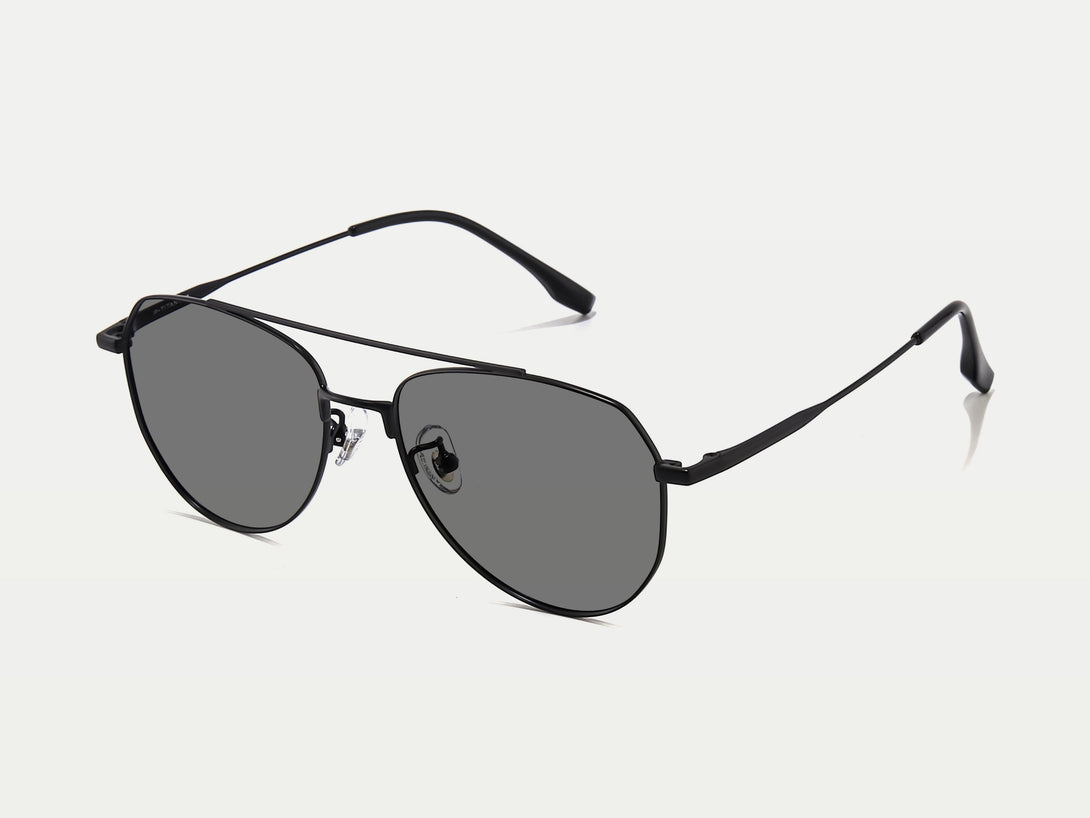 Ogden | Trendy Aviator Thin Wire Polarized Sunglasses | 2024 New Arrival