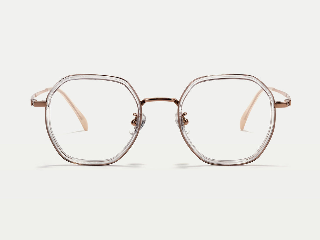 Ruby | Lightweight & Fashionable Geometric Crystal Eyeglasses