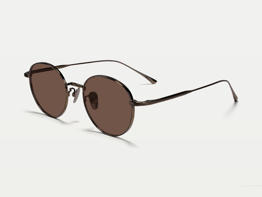 Addison | ZanyLen Stylish Thin Wire Round Tinted Sunglasses