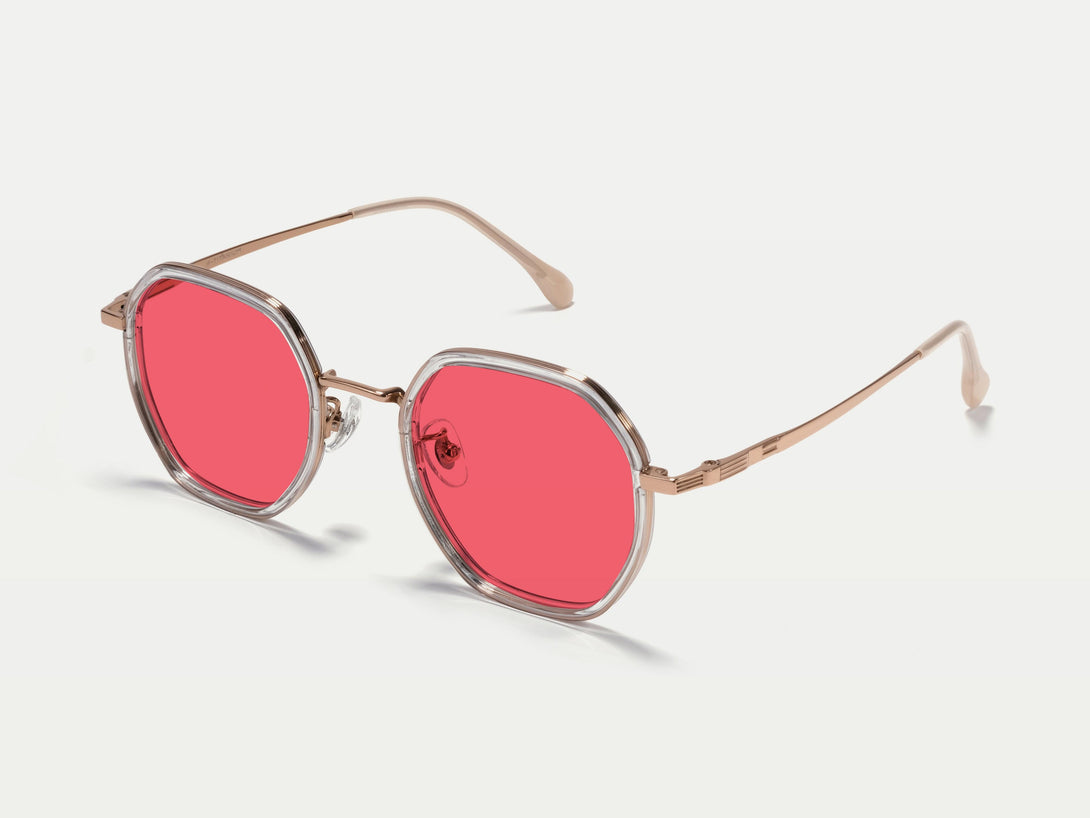 Scarlett | Stylish Geometric Tinted Sunglasses | ZanyLen New Arrival 2024