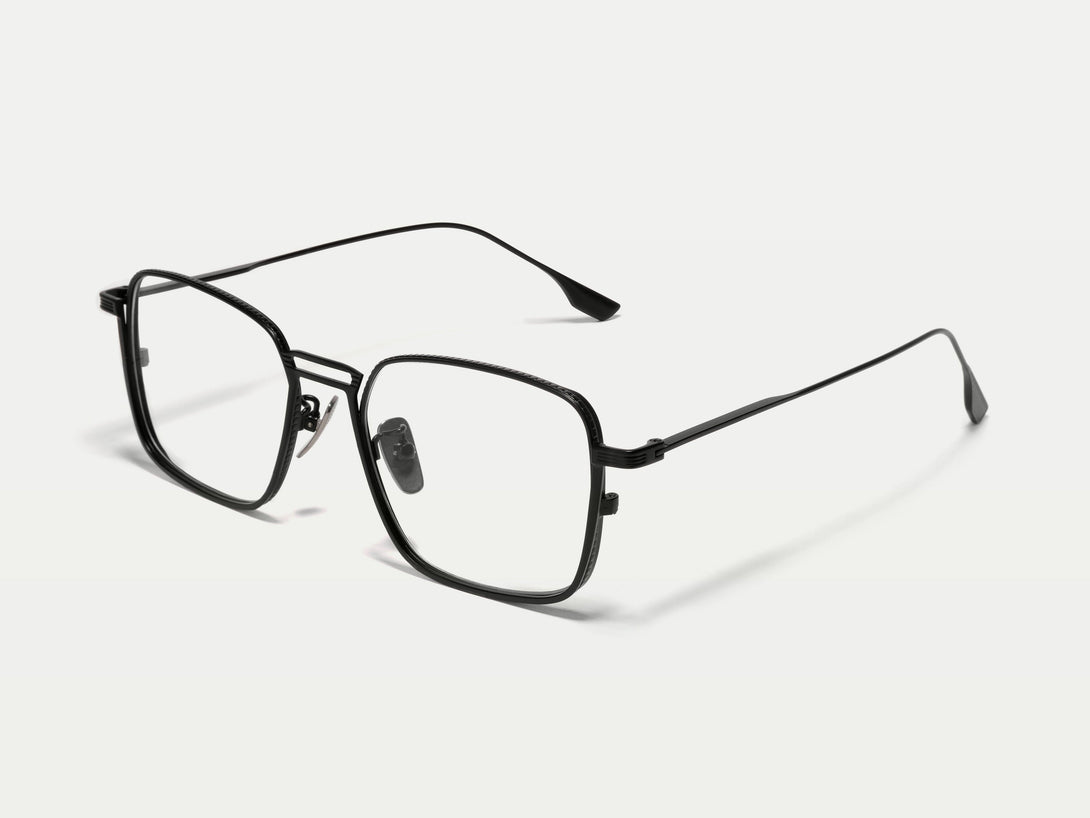 Noah | Classic ZanyLen Designed Large-sized Thin Wire Titanium Eyeglasses