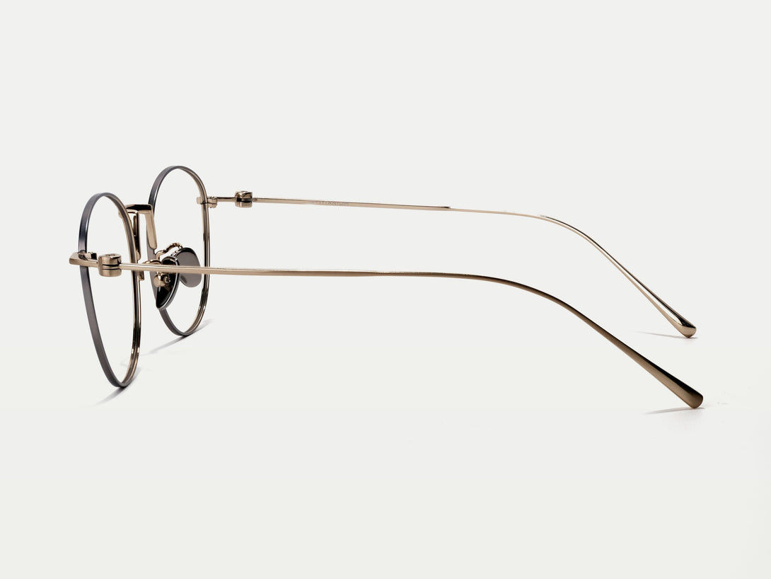 Sidney | Vintage-Chic Superlight Titanium Round Eyeglasses