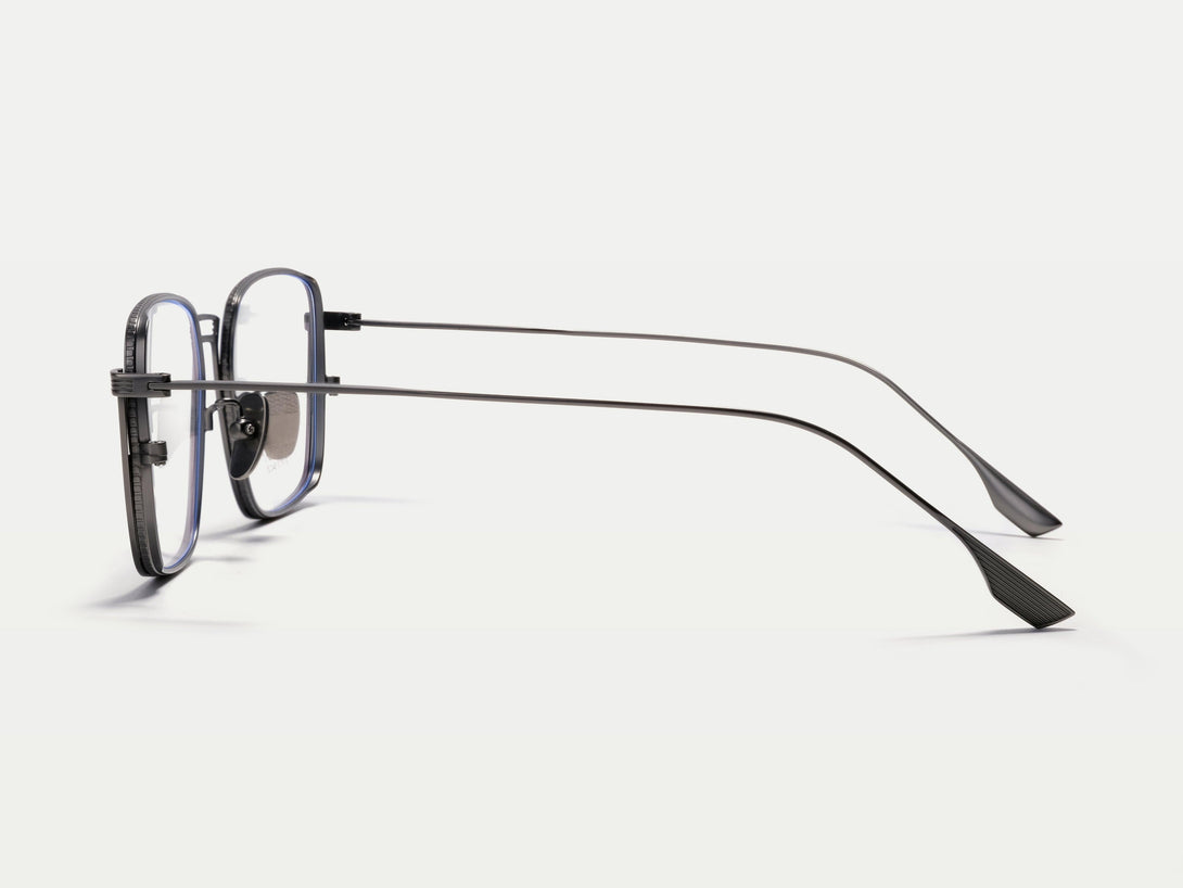 Noah | Classic ZanyLen Designed Large-sized Thin Wire Titanium Eyeglasses