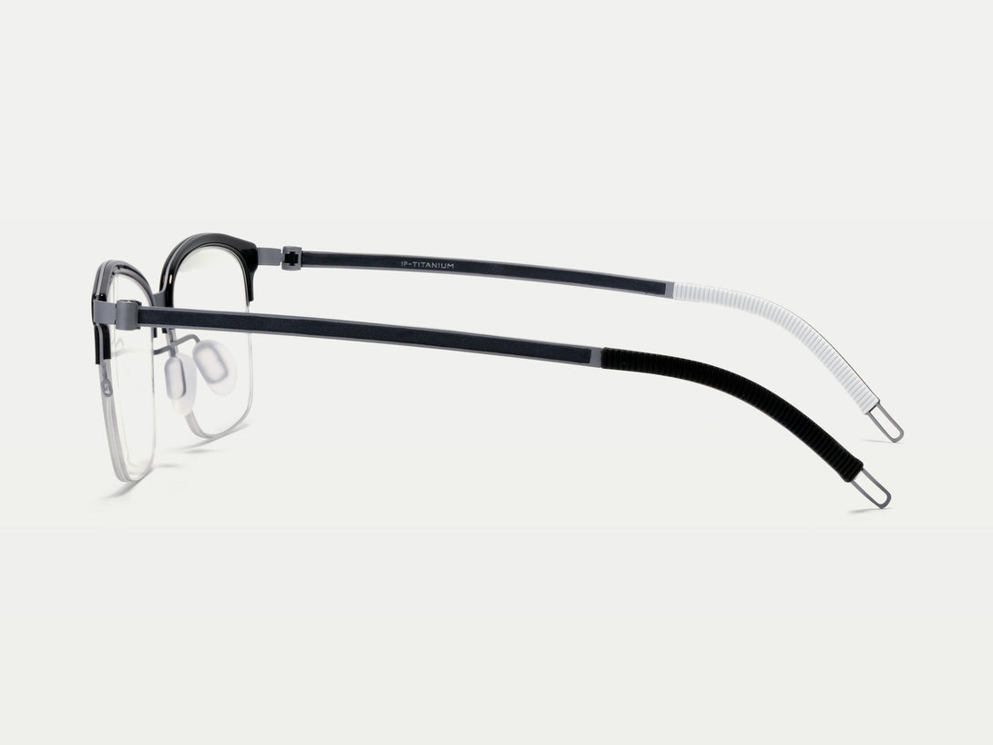 Parker | Superlight Semi-Rimless Screwless Eyeglasses