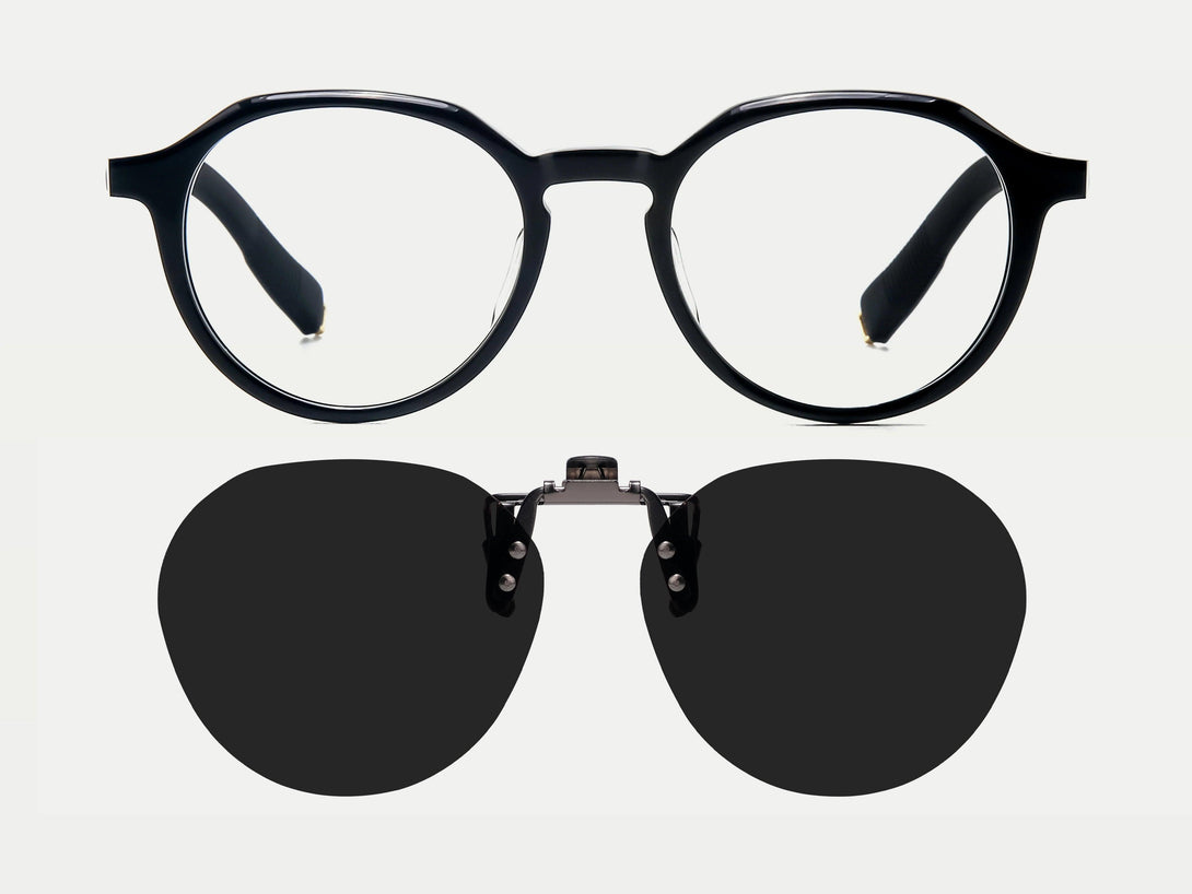 Egbert | Keyhole Geometric Acetate Eyeglasses | ZanyLen New Arrival 2025