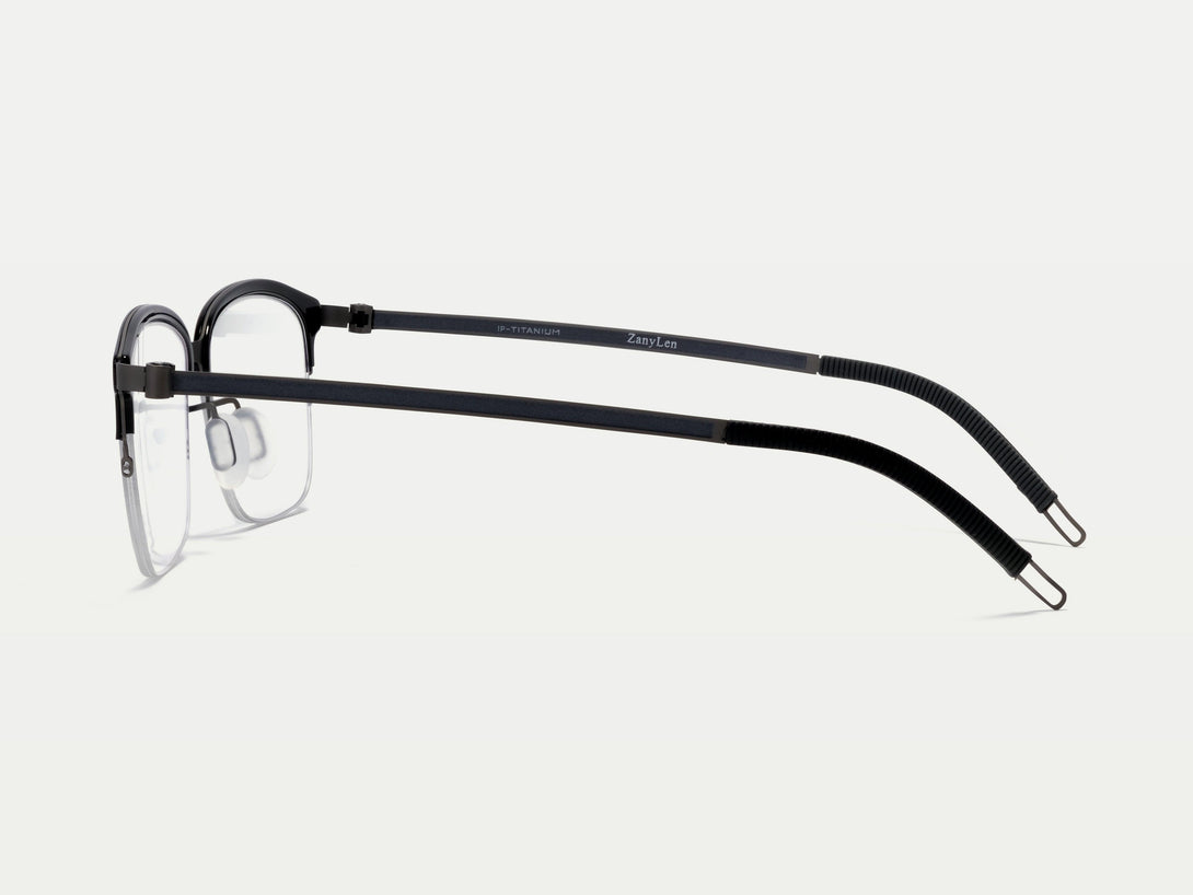 Parker | Superlight Semi-Rimless Screwless Eyeglasses