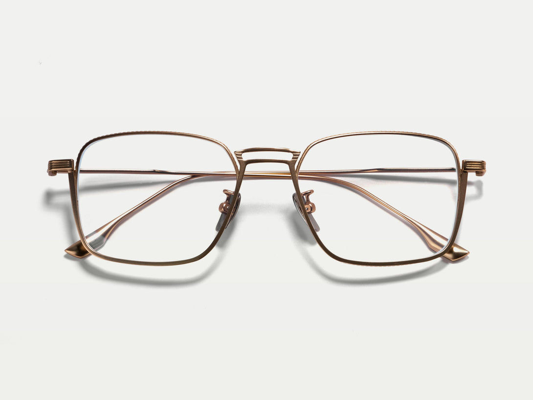 Noah | Classic ZanyLen Designed Large-sized Thin Wire Titanium Eyeglasses