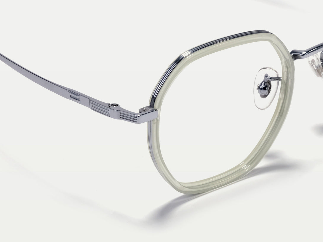 Ruby | Lightweight & Fashionable Geometric Crystal Eyeglasses