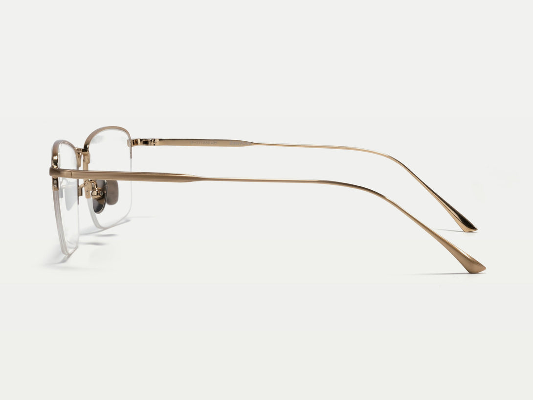 Gatsby | ZanyLen Classic Designed Semi-Rimless Titanium Eyeglasses