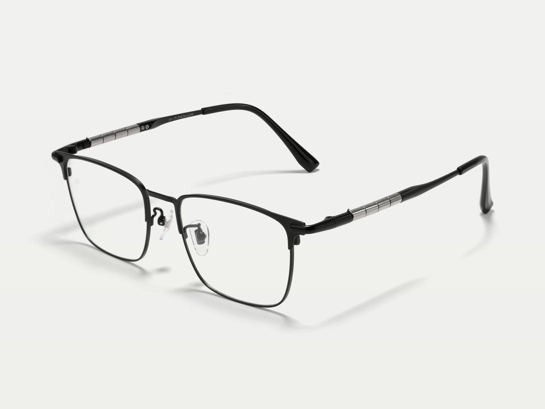 Simmons | Classic Flexible Titanium Eyeglasses | ZanyLen Fall New Arrival