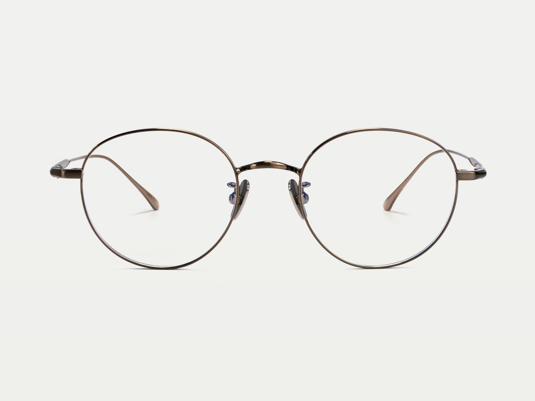 Taylor | Vintage-Chic Thin Wire Flexible Lightweight Round Eyeglasses