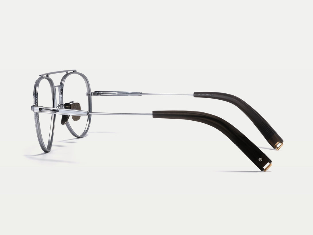 Johnson | Lightweight Thin Wire Titanium Eyeglasses | ZanyLen 2024 Hottest