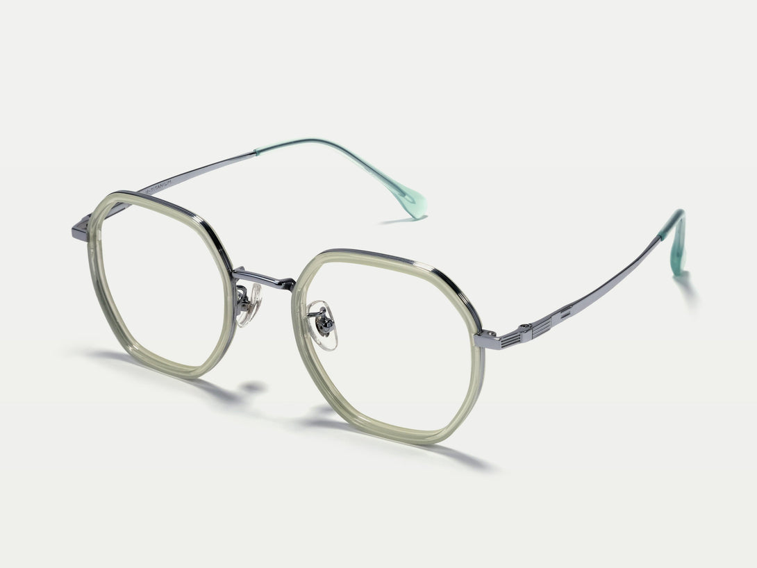 Ruby | Lightweight & Fashionable Geometric Crystal Eyeglasses