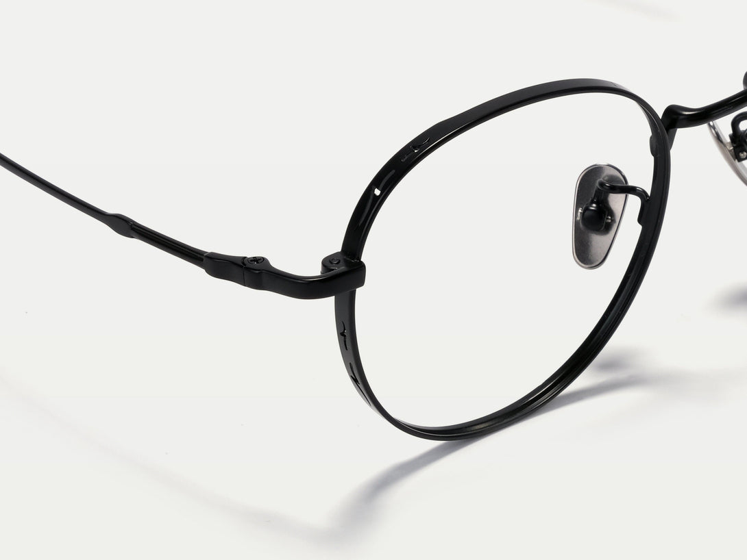 Sicily | Retro-Chic Full-rim Titanium Round Eyeglasses