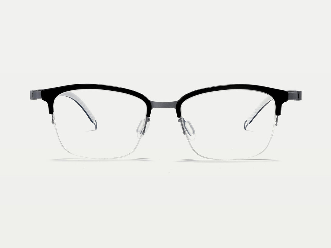 Parker | Superlight Semi-Rimless Screwless Eyeglasses