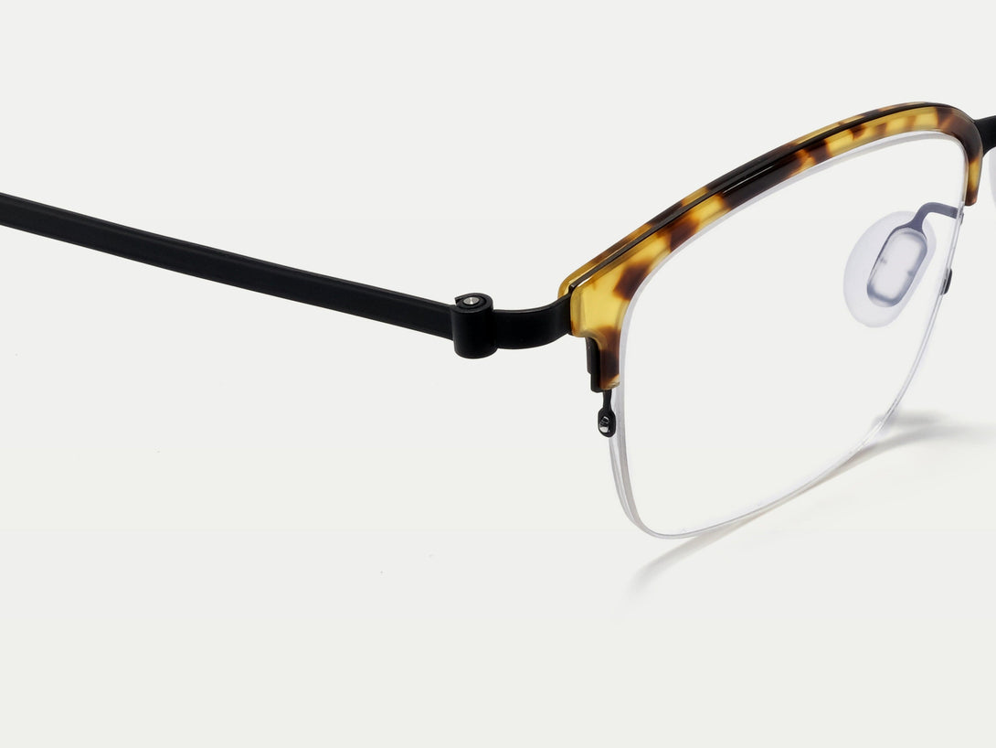 Parker | Superlight Semi-Rimless Screwless Eyeglasses