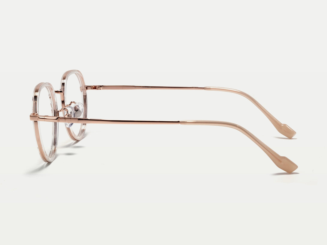 Cindy | Stylish  Lightweight Acetate & Titanium Oval Eyeglasses