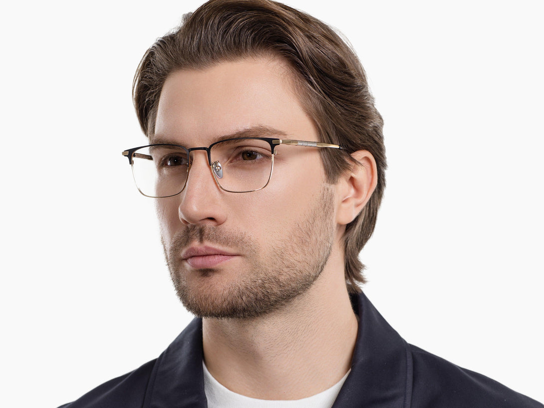 Simmons | Classic Flexible Titanium Eyeglasses | ZanyLen Fall New Arrival