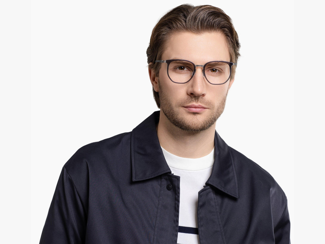 Seth | Superlight Screwless Acetate & Titanium Eyeglasses