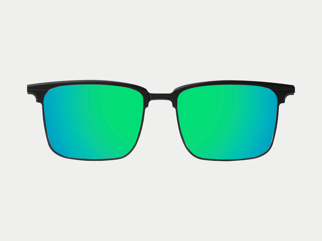 Alan Magnetic Clip-on | Black Frame