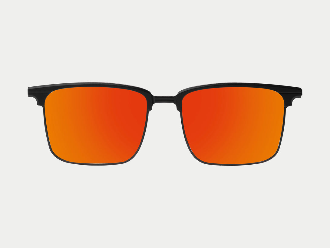 Alan Magnetic Clip-on | Black Frame