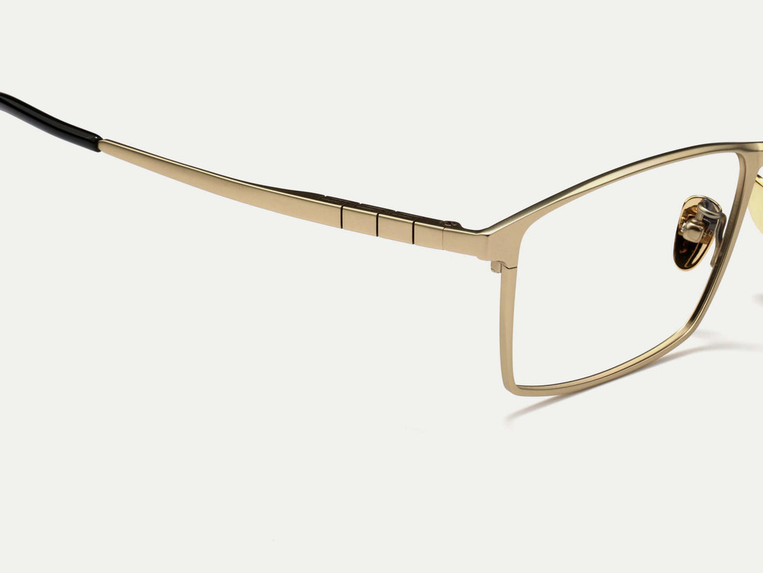 Men's Classical Full-rim Large Rectangular Titanium Eyeglasses – ZANYLEN