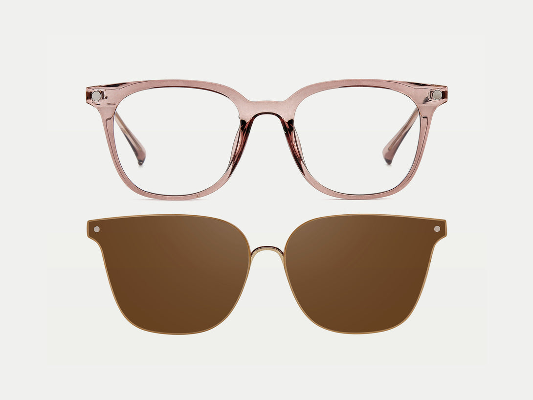 Andie | Magnetic Clip-on Eyeglasses Sunglasses | ZanyLen New