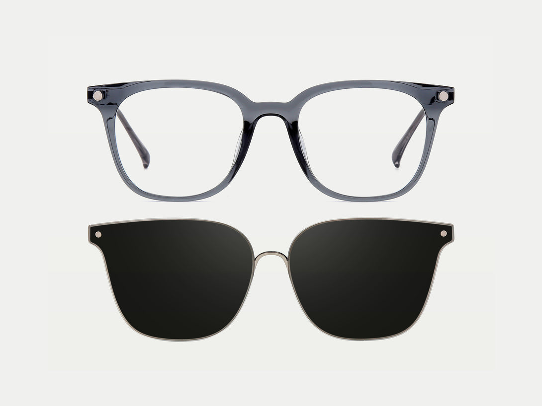 Andie | Magnetic Clip-on Eyeglasses Sunglasses | ZanyLen New