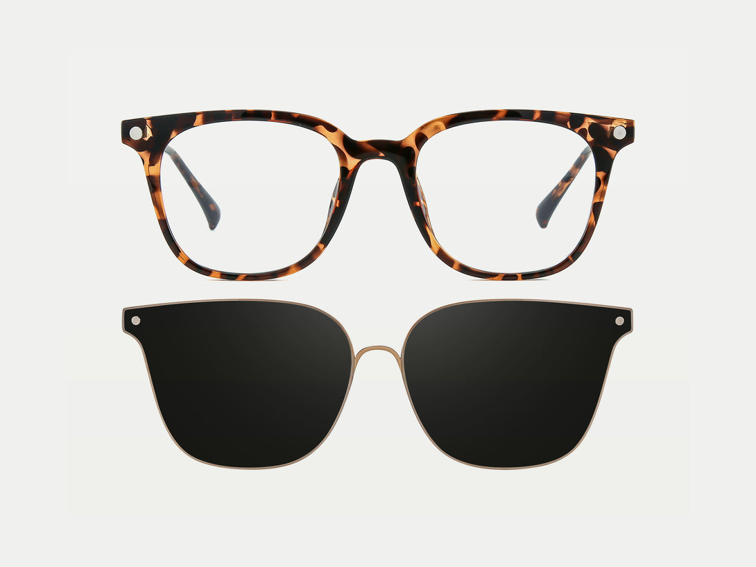 Andie | Magnetic Clip-on Eyeglasses Sunglasses | ZanyLen New