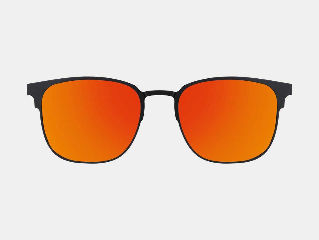Aron Magnetic Clip-on | Black Frame