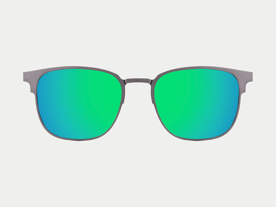 Aron Magnetic Clip-on | Gunmetal Frame