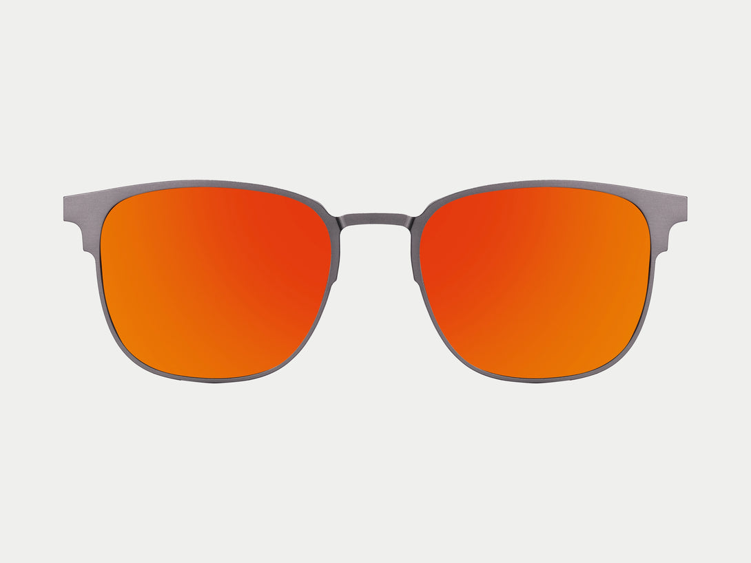 Aron Magnetic Clip-on | Gunmetal Frame