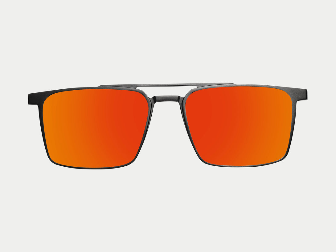 Benjamin Magnetic Clip-on | Black Frame