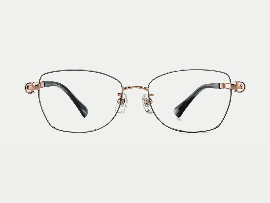 Bertha |  Lightweight Titanium Thin Wire Glasses | ZanyLen 2024 New Arrival