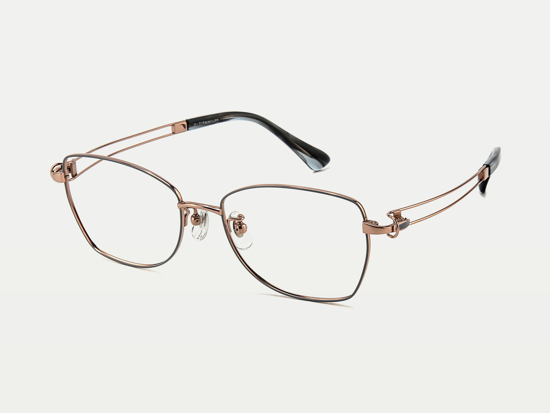 Bertha |  Lightweight Titanium Thin Wire Glasses | ZanyLen 2024 New Arrival