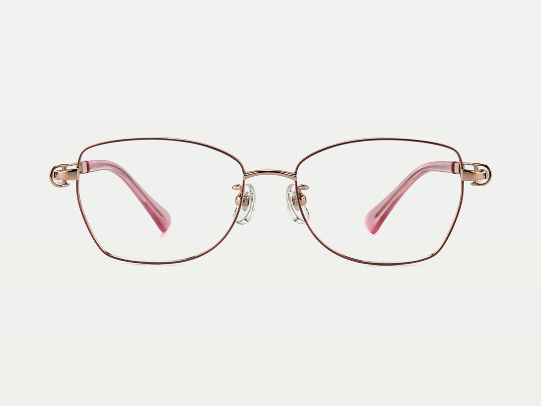 Bertha |  Lightweight Titanium Thin Wire Glasses | ZanyLen 2024 New Arrival